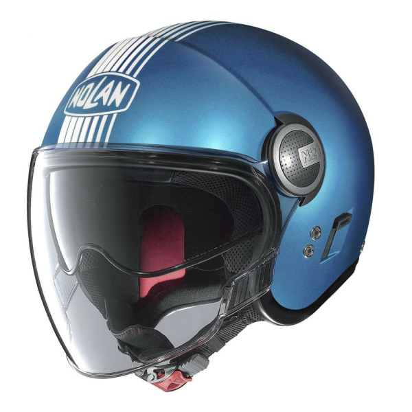 Casca Open-Face N 21 Visor Joie De Vivre Albastru, 2