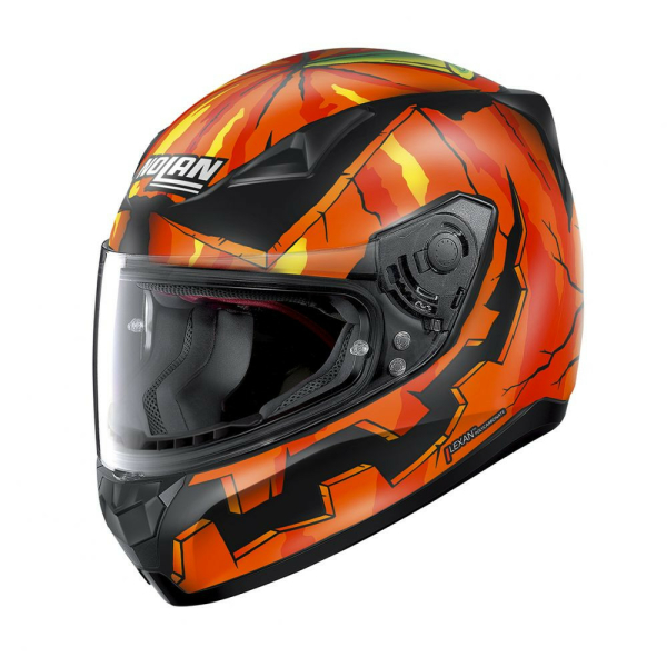 Casca Full-Face N 60-5 Gemini Replica Multicolor/Portocaliu, 3