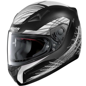 Casca Full-Face N 60-5 Mikado Negru/Alb