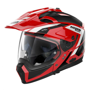 Casca Crossover N 70-2 X Grandes Alpes Corsa Rosu