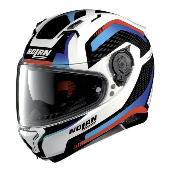 Casca Full-Face N 87 Arkad N-Com 040 Alb Lucios, 3