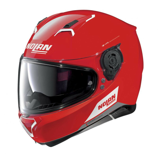 Casca Full-Face N 87 Emblema N-Com Corsa Rosu, 3