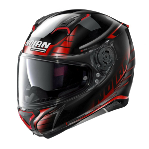 Casca Full-Face N 87 Carnival N-Com 081 Negru Lucios
