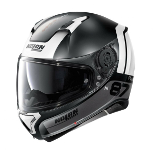 Casca Full-Face N 87 Plus Distinctive N-Com 023 Negru/Alb, 3