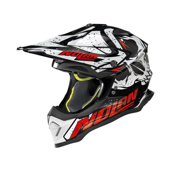 Casca Offroad N 53 Buccaneer Negru Lucios 2020, 3
