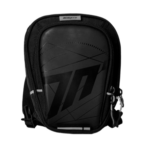 Borseta moto de picior Seventy model SD-TL1 - culoare: negru/alb