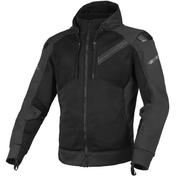 Geaca textil de vara MACNA BRERO S Gri/Negru, 4
