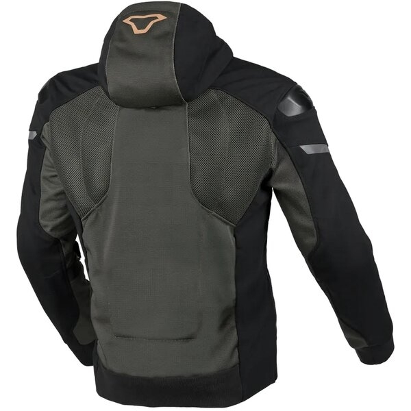 Geaca textil de vara MACNA BRERO M Albastru/Negru, 6