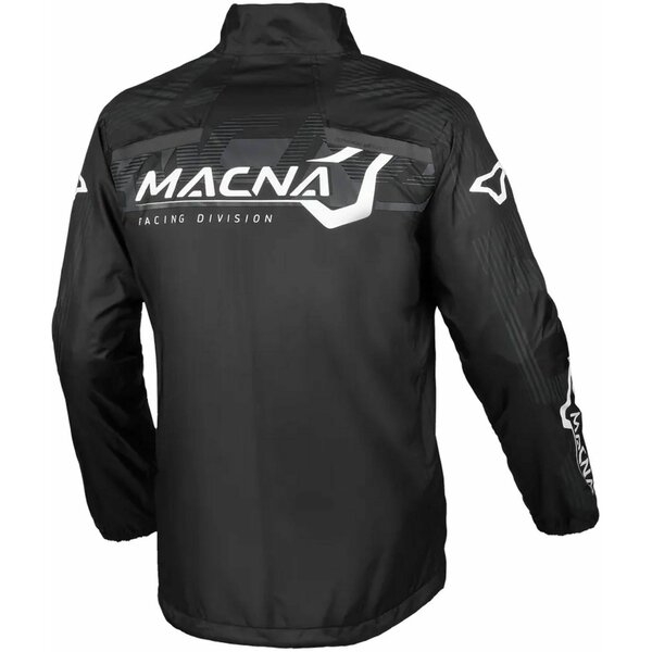 Geaca de ploaie MACNA RAINOSSI Negru/Alb XL, 13