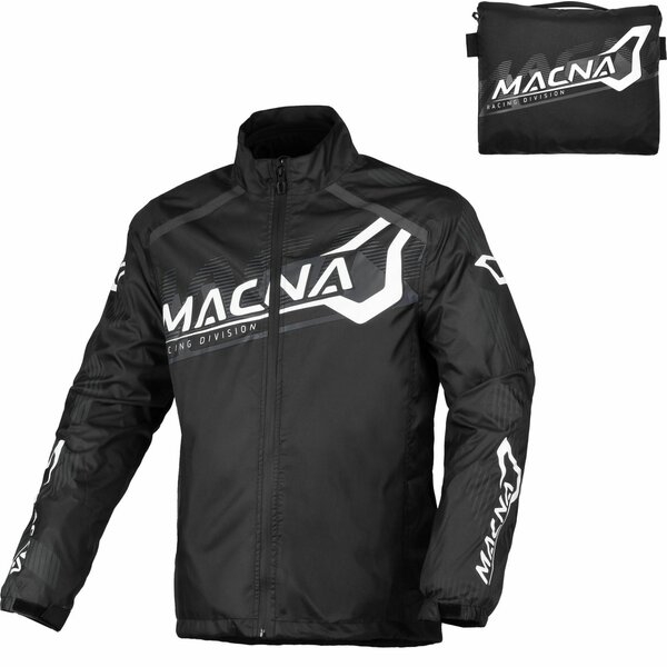 Geaca de ploaie MACNA RAINOSSI Negru/Alb 3XL, 13