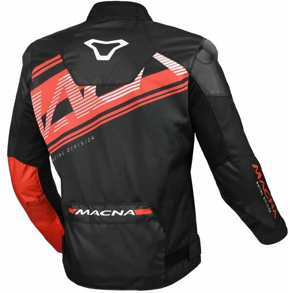 Geaca de vara impermeabila MACNA SEVENT Negru/Alb L, 8