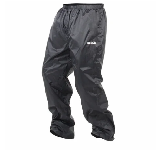 Pantaloni moto ploaie Shad - culoare: negru (unisex) - S