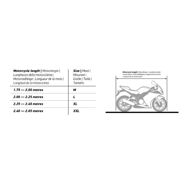 Husa moto de interior MACNA MANTLE XXL Gri/Negru, 3