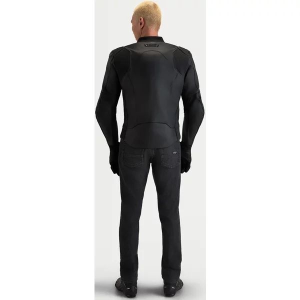 Geaca de piele ALPINESTARS CALIBER V2 48 Negru/Negru, 3