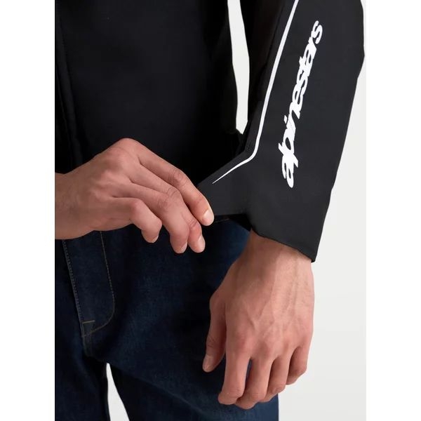 Geaca textil impermeabila ALPINESTARS ZACA V2 S Negru/Rosu fluo, 24