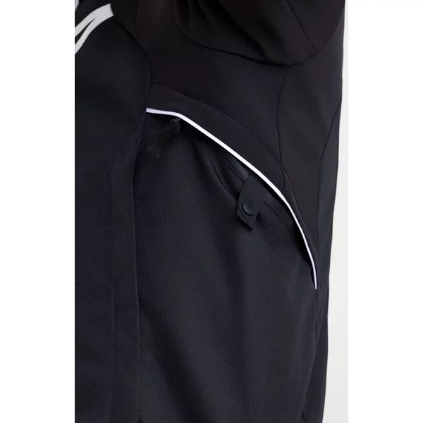 Geaca textil impermeabila ALPINESTARS ZACA V2 S Negru/Rosu fluo, 30