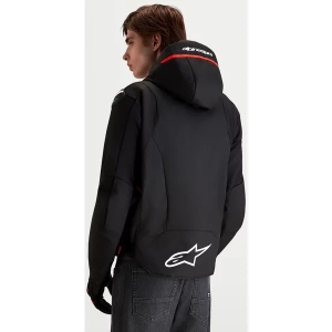 Geaca textil impermeabila ALPINESTARS ZACA V2 S Negru/Rosu fluo, 10