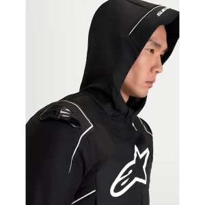 Geaca textil impermeabila ALPINESTARS ZACA V2 S Negru/Rosu fluo, 11