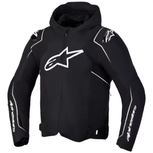 Geaca textil impermeabila ALPINESTARS ZACA V2 S Negru/Rosu fluo, 21