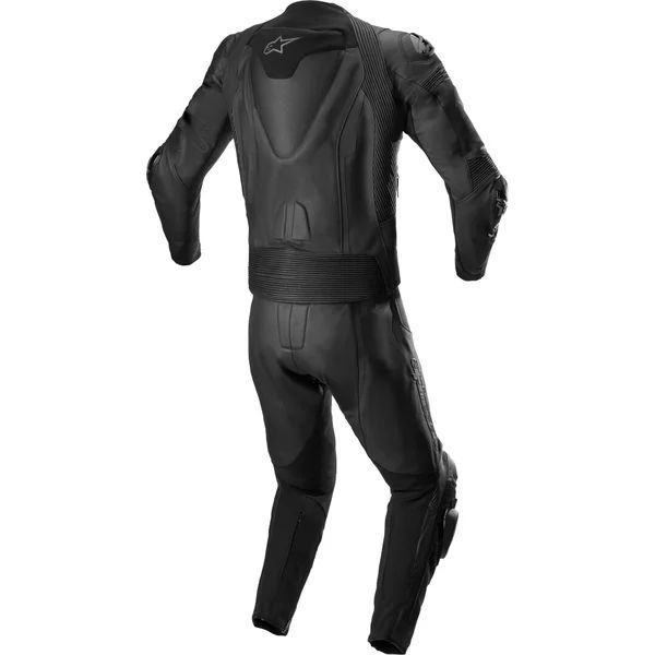 Combinezon de piele 2 piese Alpinestars Missile V2 54 Negru/Rosu fluo, 4