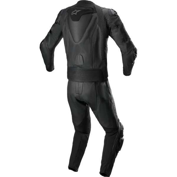 Combinezon de piele 2 piese Alpinestars Missile V2 54 Negru/Rosu fluo, 5