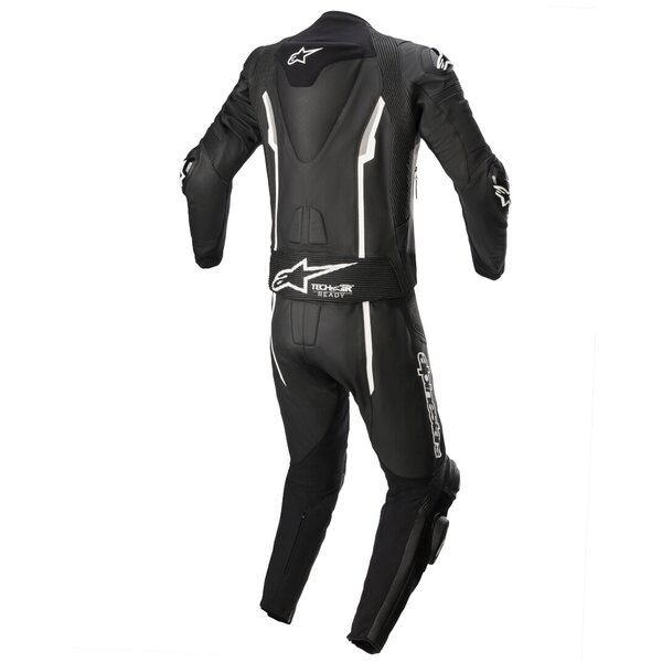 Combinezon de piele 2 piese Alpinestars Missile V2 54 Negru/Rosu fluo, 6