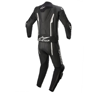 Combinezon de piele 2 piese Alpinestars Missile V2 54 Negru/Rosu fluo, 6