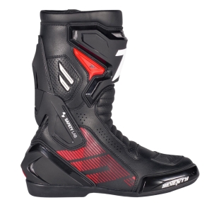 Ghete (cizme) moto Racing Unisex Seventy model SD-BR26 Alpha culoare: negru/rosu/alb - 40, 5