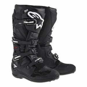 Cizme cross-enduro ALPINESTARS TECH 7 BOOT Negru/Portocaliu 38, 31