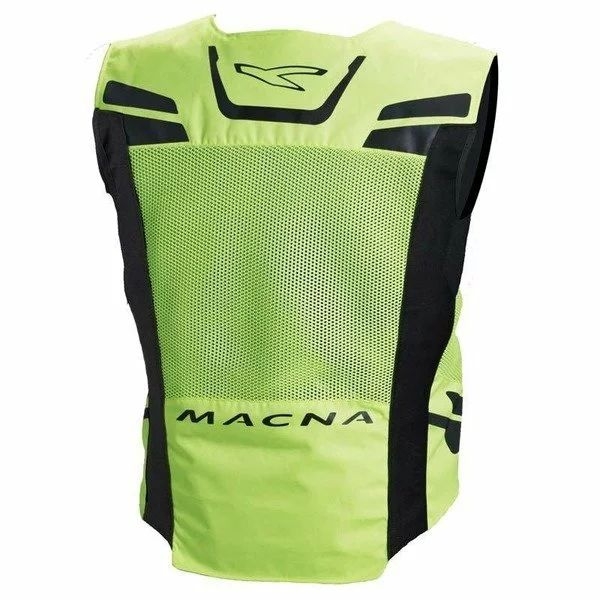 Vesta reflectorizanta MACNA VISION 4 ALL S M Galben fluo, 4