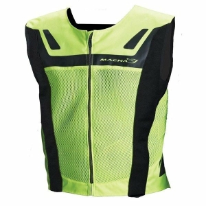 Vesta reflectorizanta MACNA VISION 4 ALL S M Galben fluo, 4