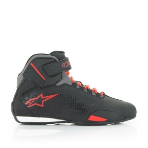 Ghete moto sport/touring Alpinestars SEKTOR 41 Negru/Rosu, 2