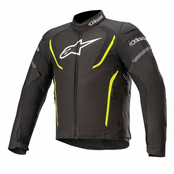 Geaca textil impermeabila Alpinestars T-JAWS V3 S Negru/Galben fluo, 22