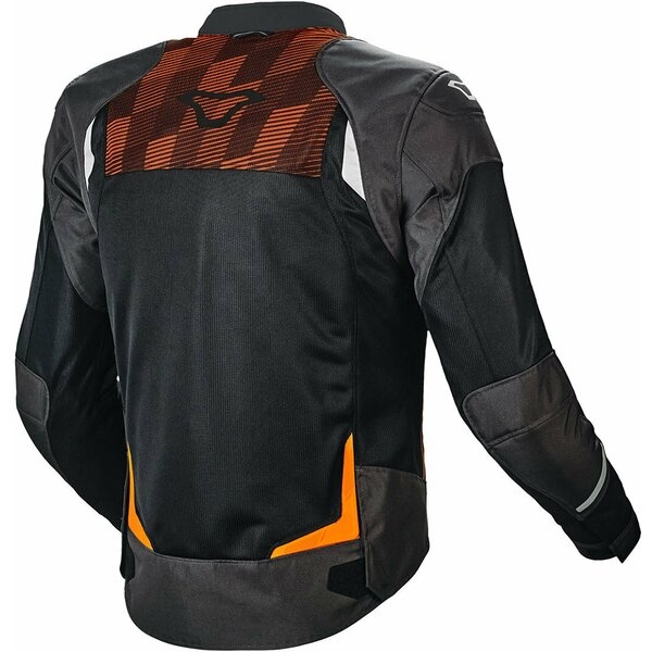 Geaca textil de vara MACNA ORCANO M Negru/Rosu, 3
