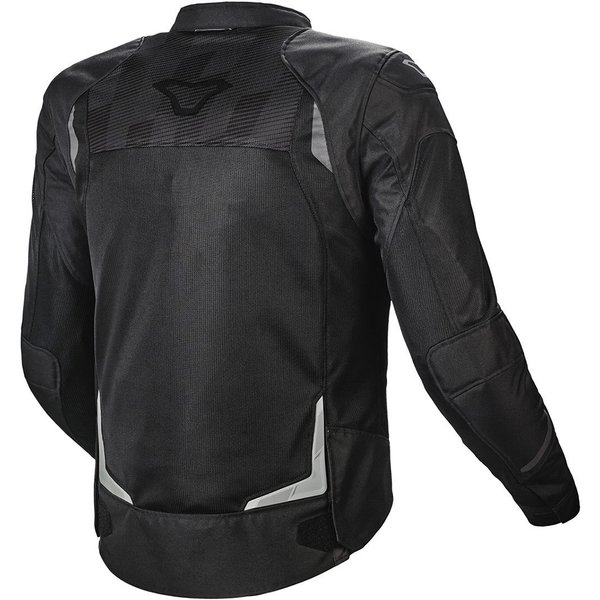 Geaca textil de vara MACNA ORCANO M Negru/Rosu, 4