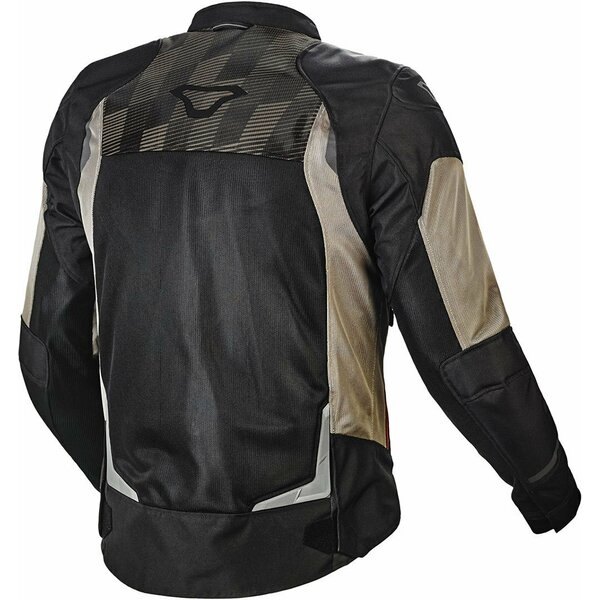 Geaca textil de vara MACNA ORCANO M Negru/Rosu, 6