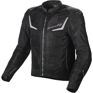 Geaca textil de vara MACNA ORCANO M Negru/Rosu, 7