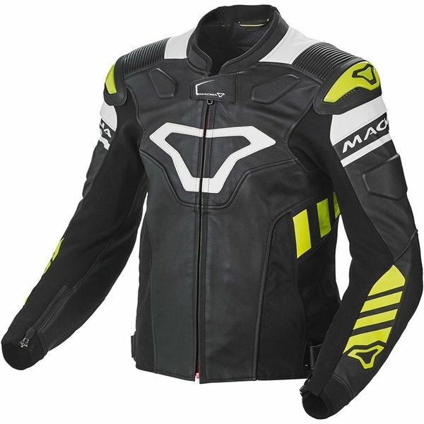 Geaca de piele sport/touring MACNA TRACKTIX (produs cu defect estetic) Negru 58, 3