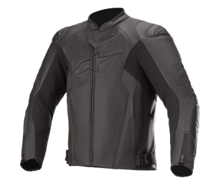 Geaca de piele Alpinestars FASTER V2 Negru 48