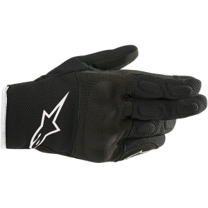 Manusi de piele dama impermeabile Alpinestars STELLA S-MAX Drystar S Negru/Albastru, 2