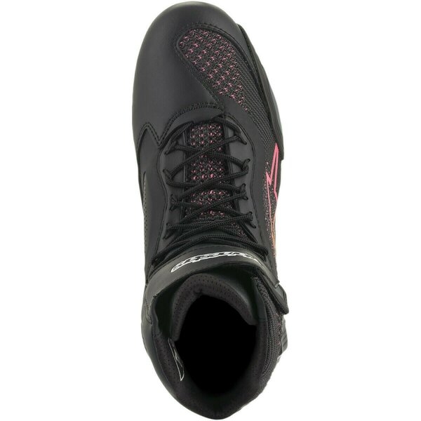 Ghete moto sport/touring Alpinestars Stella Faster-3 RIDEKNIT 36 Negru/Galben/Roz, 4