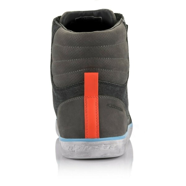 Ghete moto impermeabile Alpinestars J-6 CANVAS WP Negru/Antracit 38.5, 8