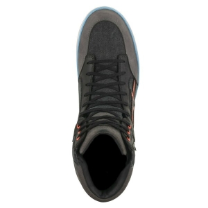 Ghete moto impermeabile Alpinestars J-6 CANVAS WP Negru/Antracit 47.5, 9