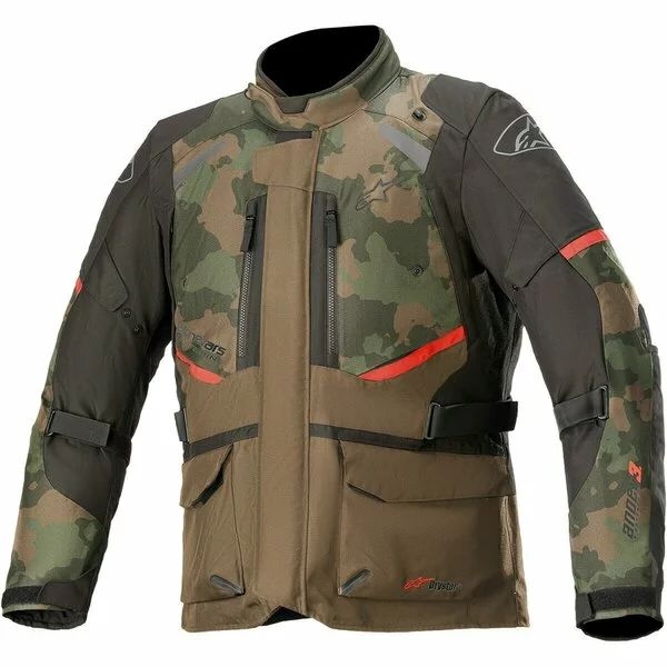 Geaca textil impermeabila Alpinestars ANDES Drystar V3 S Maro/Verde camo, 17