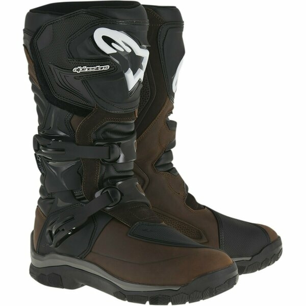 Cizme touring Alpinestars COROZAL Adventure Drystar Oiled Leather 43 Maro/Negru, 3