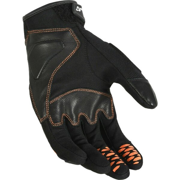 Manusi de piele vara MACNA RIME 3XL Negru/Alb/Verde, 11