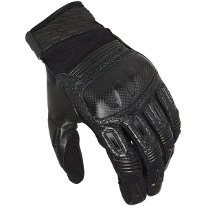 Manusi de piele vara MACNA RIME 3XL Negru/Alb/Verde, 3