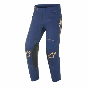 Pantaloni cross-enduro Alpinestars SUPERTECH FOSTER 34 Albastru/Portocaliu, 3