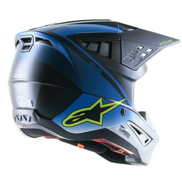 Casca cross-enduro Alpinestars Supertech S-M5 RAYON XXL Alb/Rosu, 5