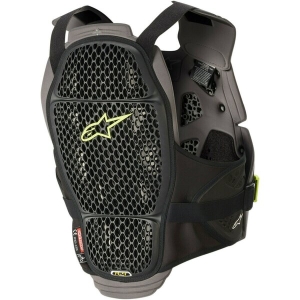 Armura Alpinestars A-4 MAX CHEST XS/S Alb/Antracit/Rosu, 3